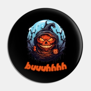 Buuhhhh-Halloween Haunt Pin