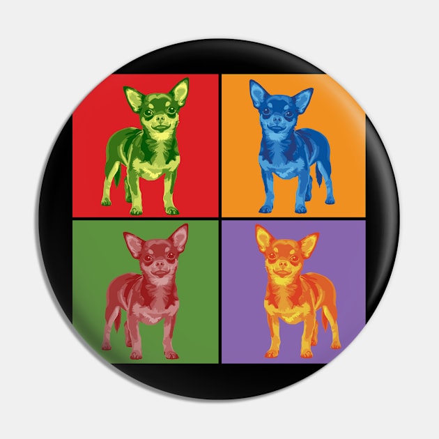 Brightly Colored Chihuahuas Pin by Slightly Unhinged