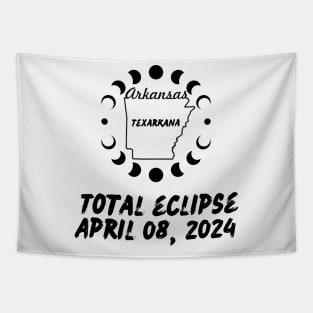 Arkansas Total Eclipse 2024 Tapestry