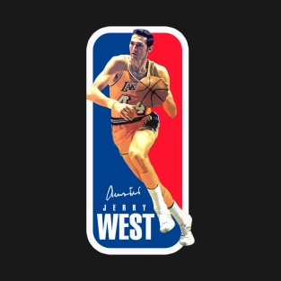 Jerry West the NBA Logo T-Shirt