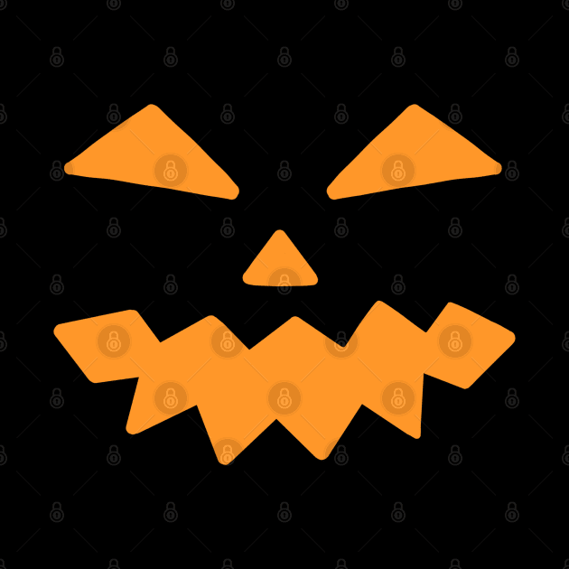 Halloween Pumpkin Carving Design by Random Prints