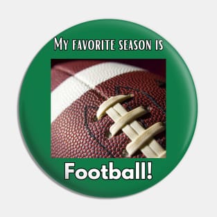 My favorite season is football! Pin