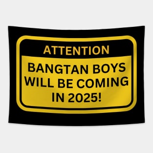 Attention BTS Will Be Coming In 2025 Tapestry