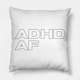 adhd tee design Pillow