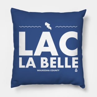 Waukesha County, Wisconsin - Lac La Belle Pillow