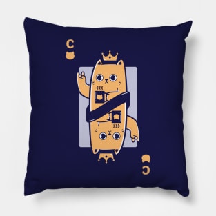 Cat Card Pillow