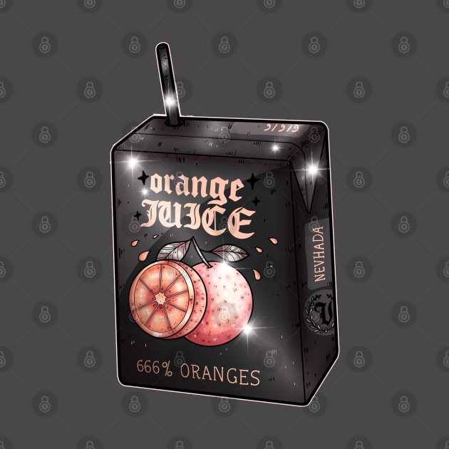 666% Goth Orange Juice by chiaraLBart