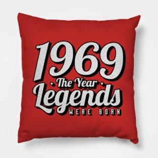 1969 Birth Year Pillow