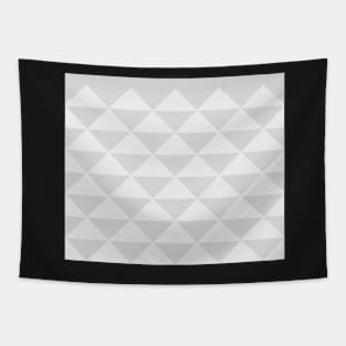 Abstract Triangles pattern - gray. Tapestry