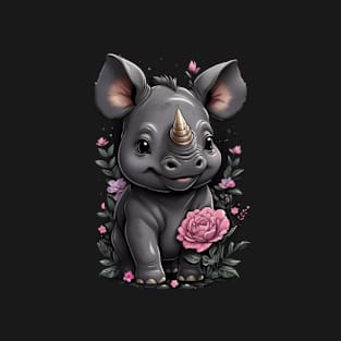 Kawaii Rhino T-Shirt