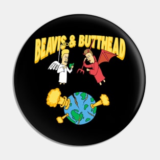 Beavis And Butthead Angel Pin