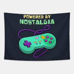 Powered by Nostalgia Retro Gaming Tapestry