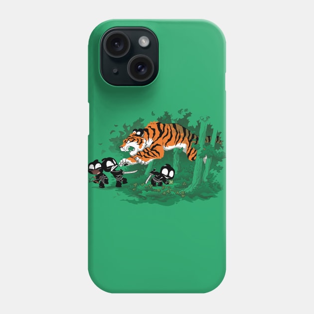 OBLIVIOUS NINJA IS LUCKY NINJA Phone Case by Dooomcat