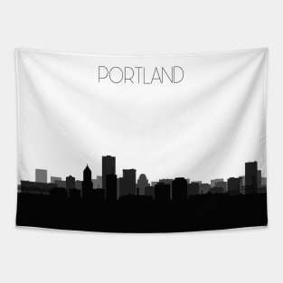 Portland Skyline V2 Tapestry