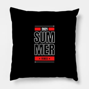 2021 Summer Vibes Pillow