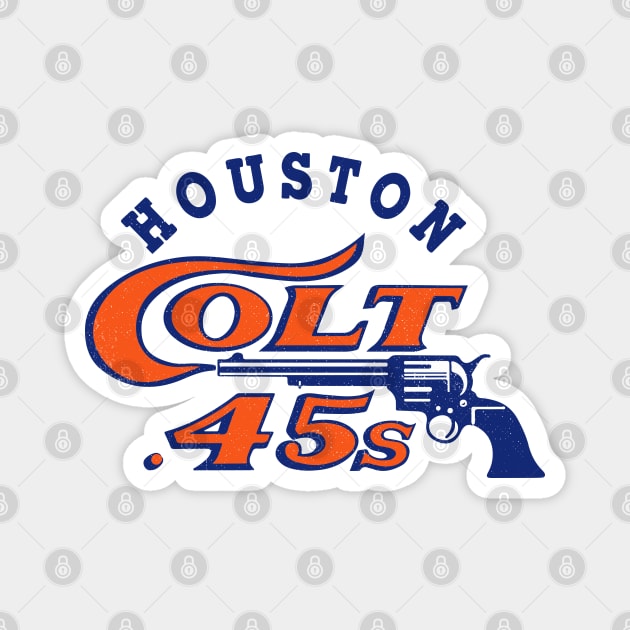 Defunct - Houston Colt 45s Baseball Magnet by LocalZonly