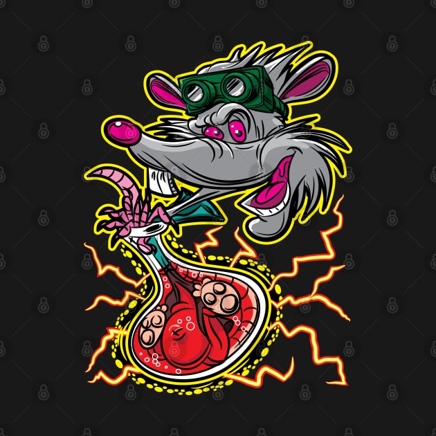 Lab Rat in a Beaker by eShirtLabs