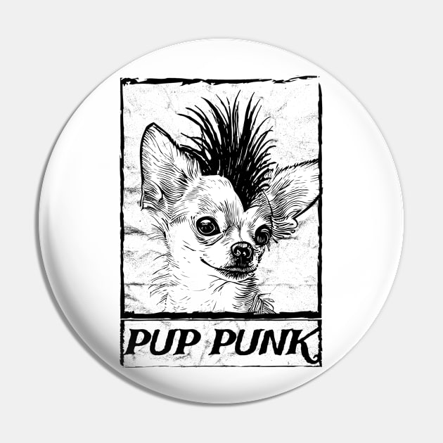 pup punk - punk rockers Pin by Crocodile Store