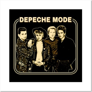 Depeche Mode Vintage Music Poster 22.5 x 34.5 – PosterAmerica