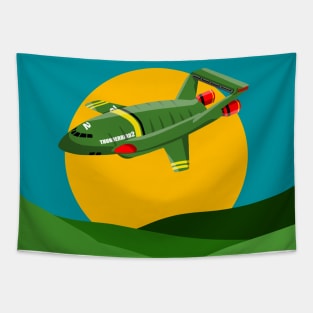 Thunderbird 2 THUNDERBIRDS Tapestry