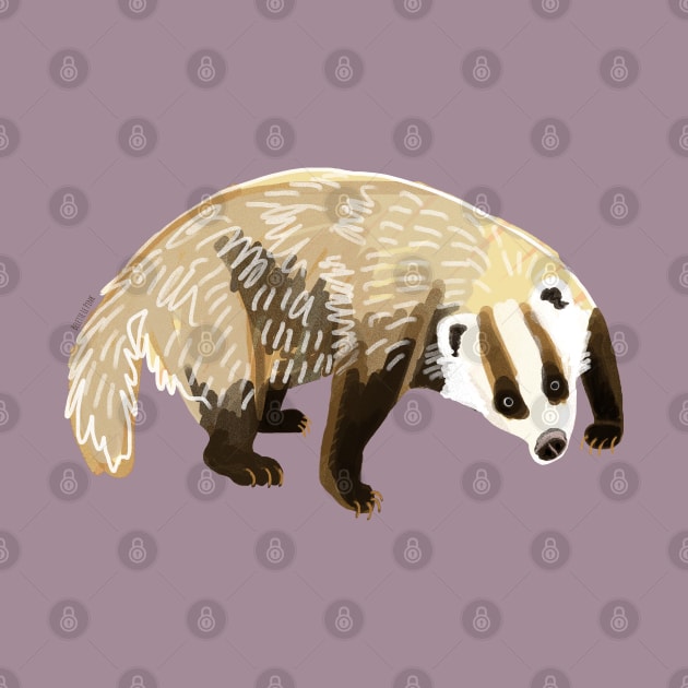 Anakuma the Japanese badger #3 by belettelepink