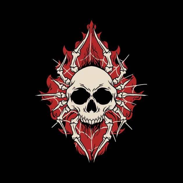 Skull Diamonds by Mahija