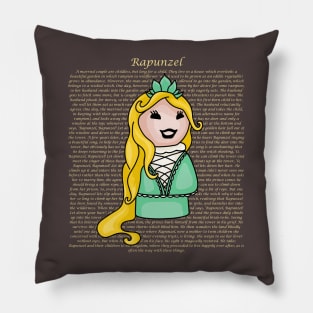 Little Rapunzel Story Pillow