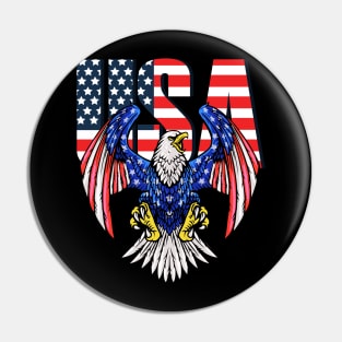 Usa Flag Bird, american, eagle, power, america eagle logo Pin