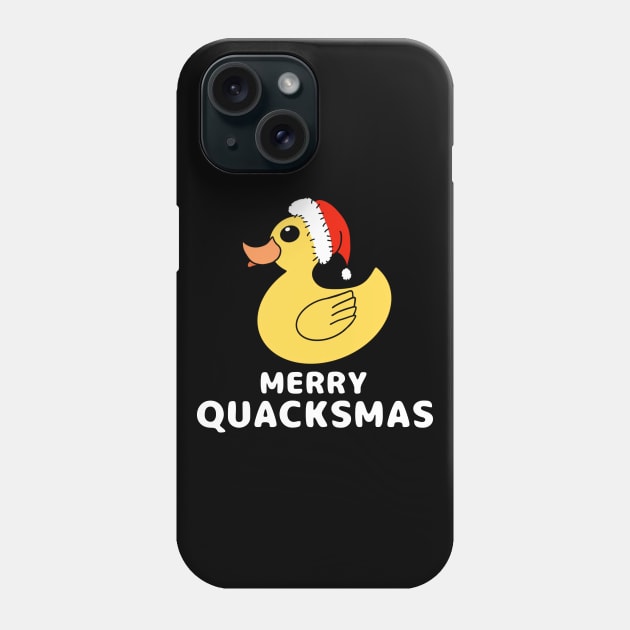 Merry Quacksmas Phone Case by Myowu
