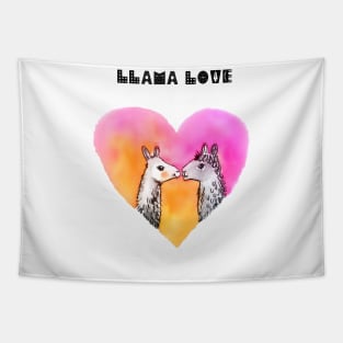 Llama Love Tapestry