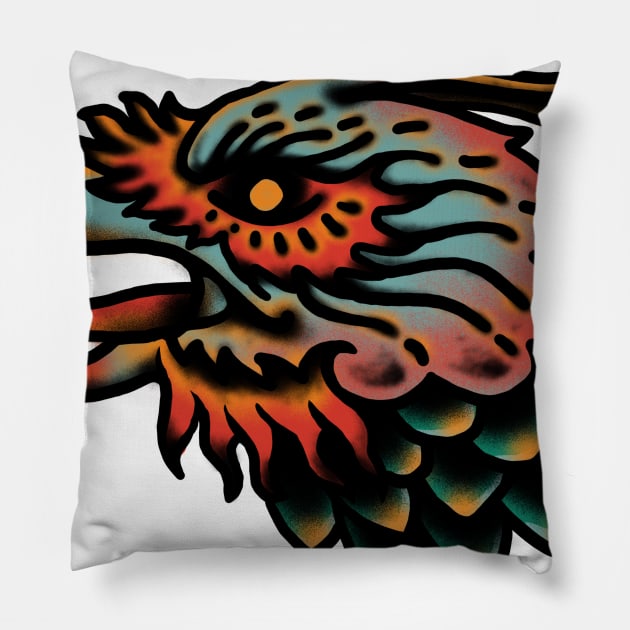 Crow spirit Pillow by barmalisiRTB