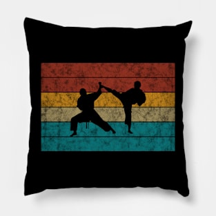 Vintage Martial Arts Pillow