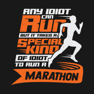 Funny Marathon Running Runner Gift T-Shirt