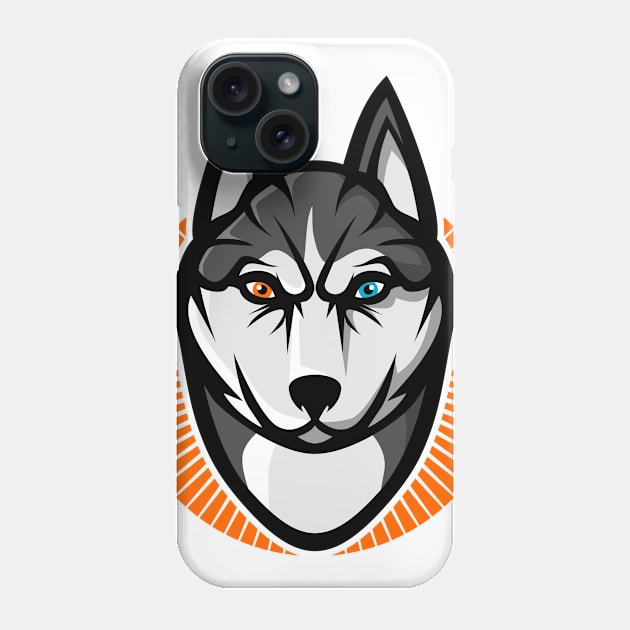 husky Phone Case by Luckyart11