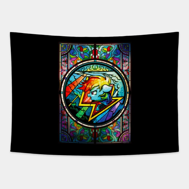 Altare Secretum: Rainbow Dash Tapestry by Cigitia