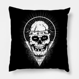 Bull Skull shirt Pillow