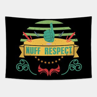 NUFF RESPECT THUMBS UP RC08 Tapestry