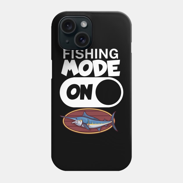 Fishing mode on Phone Case by maxcode