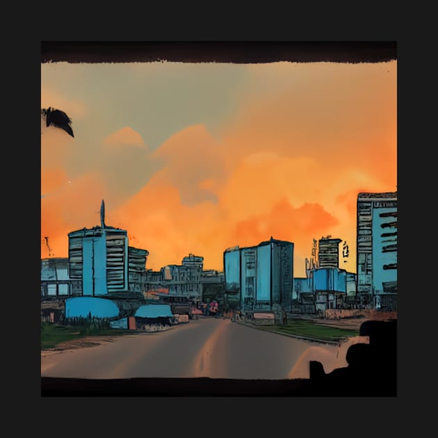 Kinshasa | Comics style by ComicsFactory