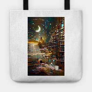 Moonlight Library | National library week | literacy week Tote