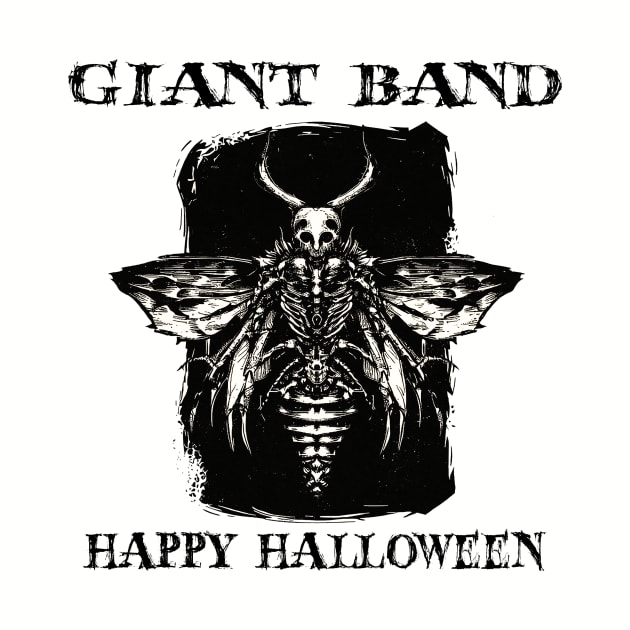 happy halloween. Giant band by aliencok