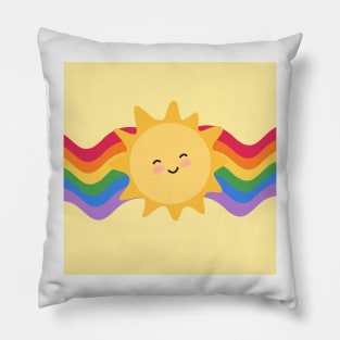 Radiate Positivity cute smile Pillow