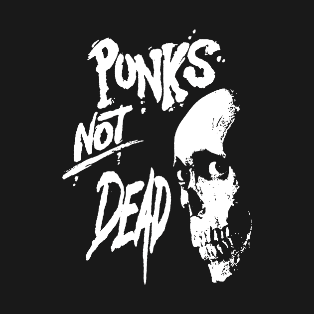punks not dead t shirt by TeeFection