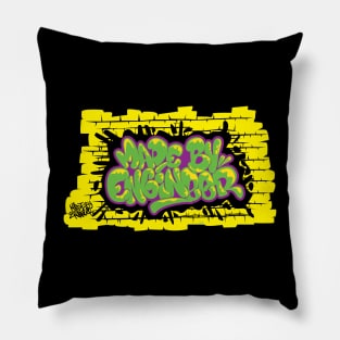 Made By Engineer Graffiti #5 Pillow