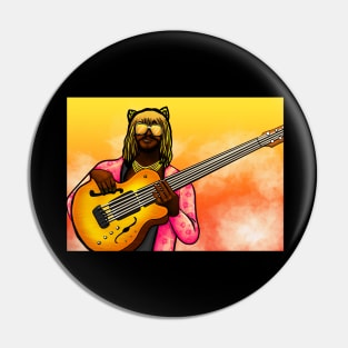 Thundercat Square Pin