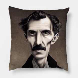 Nikola Tesla Pillow