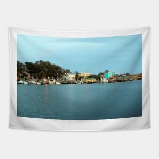 Small Boat Harbor Tapestry