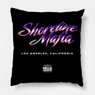 Shoreline Mafia Wavy Script Pillow