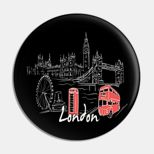 London Souvenir Pin