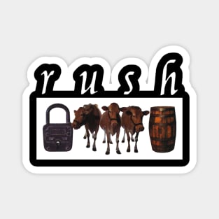 Rush Band Magnet